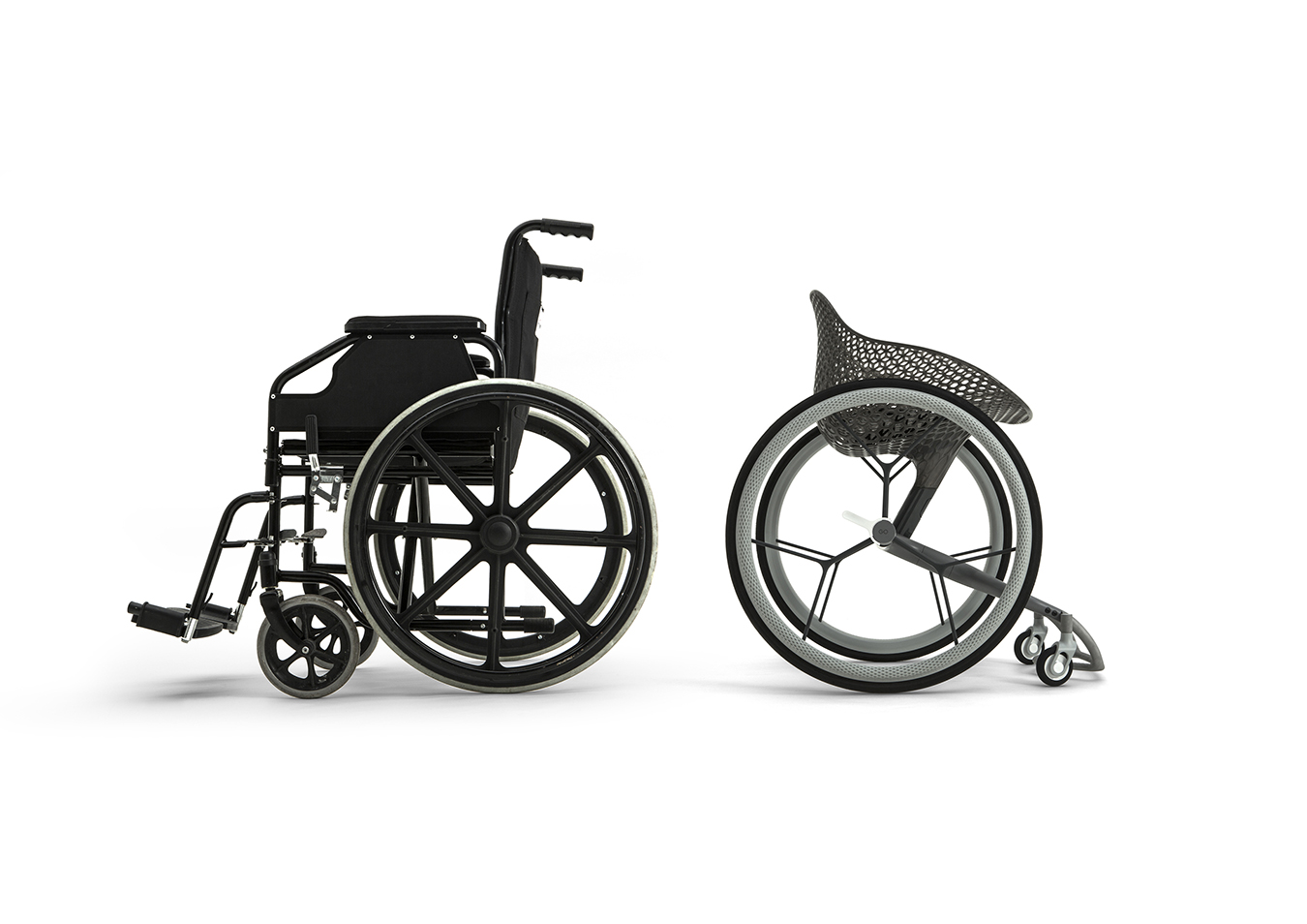 Impresión 3D personalizada de silla de ruedas GO