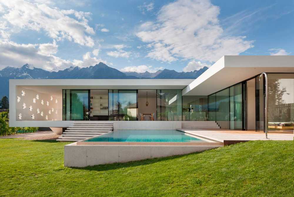 House T: pure volumes for a house in Merano