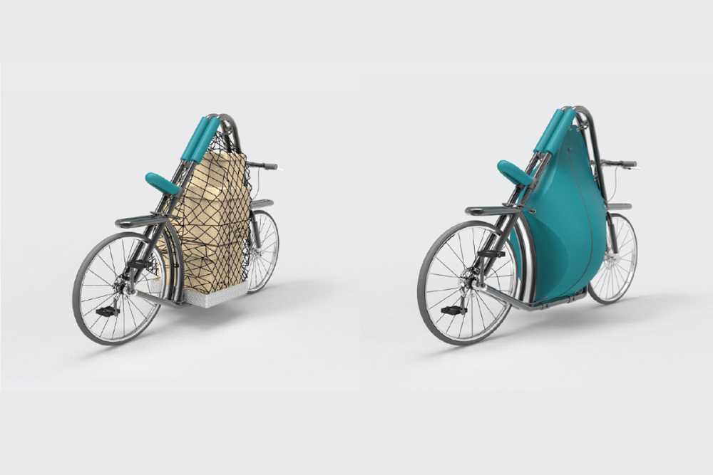 Bicicleta de carga urbana