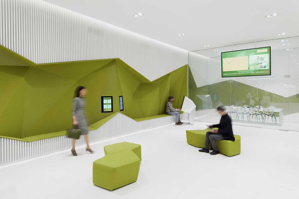 ufficio banca concept interior design