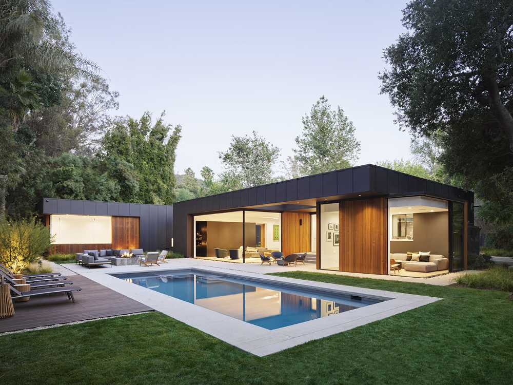 Los Angeles Villa. Interioriser le paysage pour vivre la maison comme étant une avec la nature